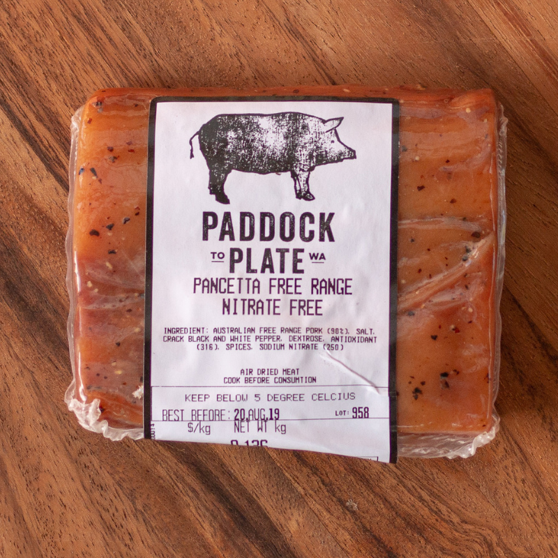 Pancetta retail